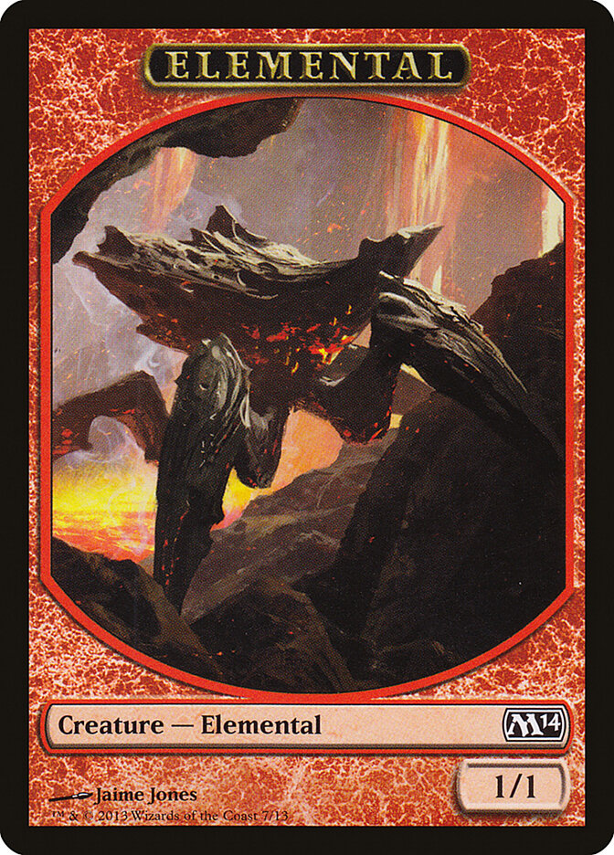 Elemental — Magic 2014 Tokens 7/13