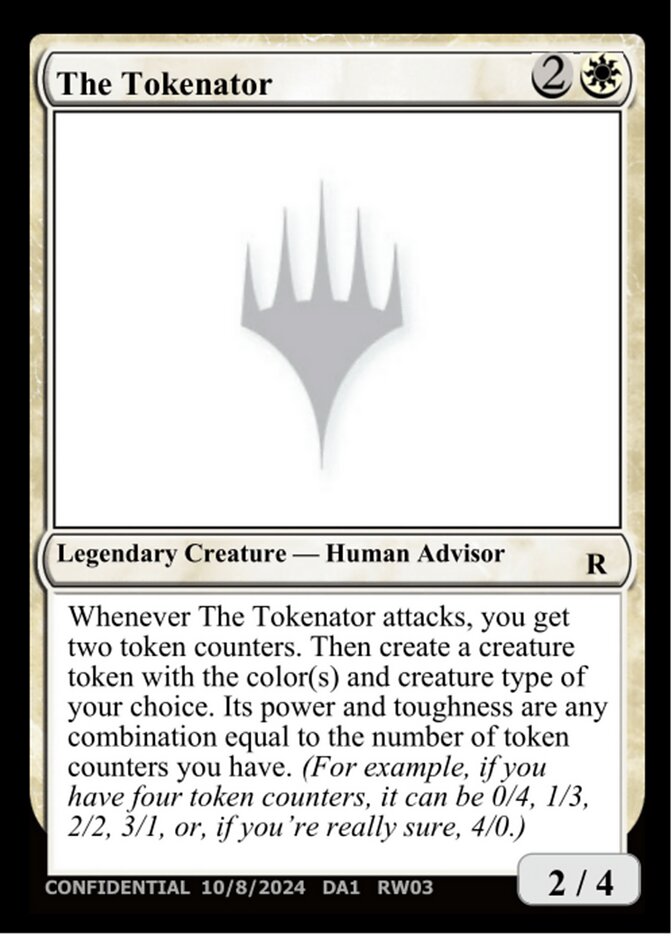The Tokenator — Unknown Event RW03g/512
