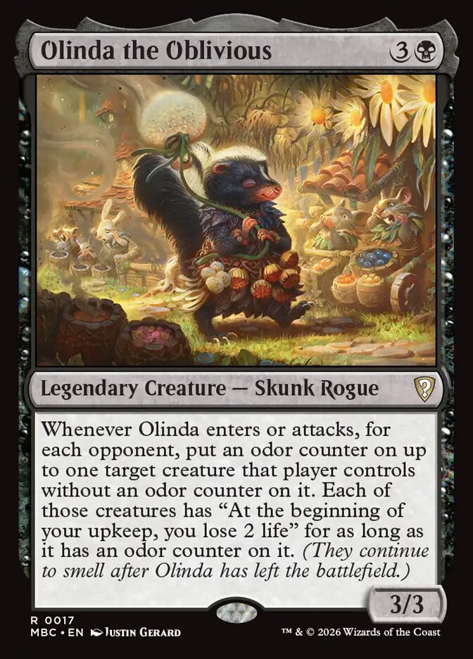 Olinda the Oblivious — Mystery Booster Commander Edition 17/80