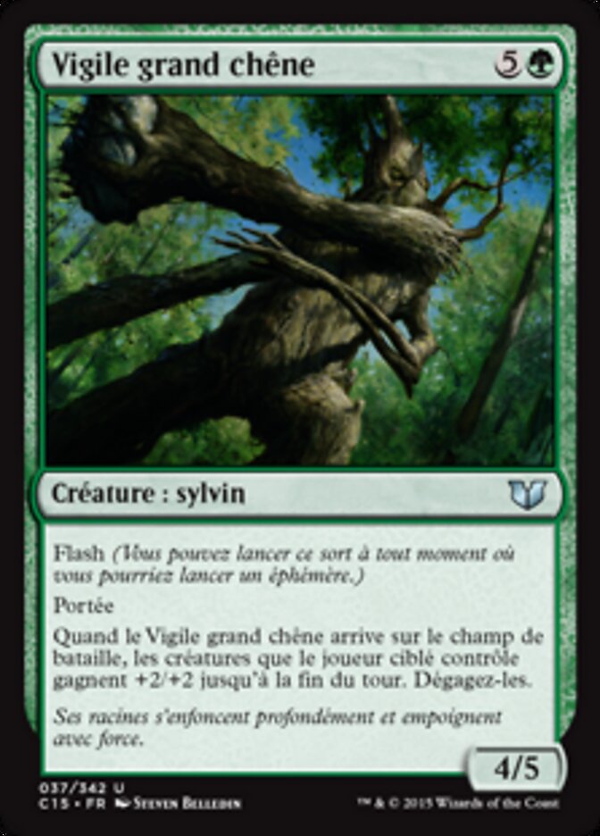 Vigile grand chêne — Commander 2015 37/342