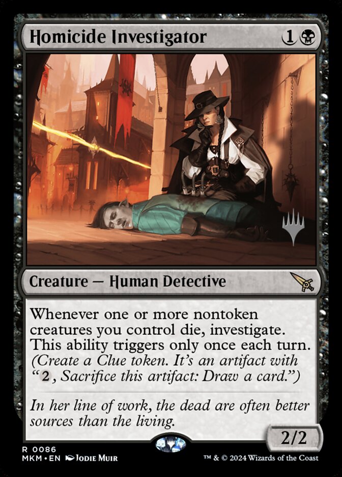 Homicide Investigator — Murders at Karlov Manor Promos 86p/180