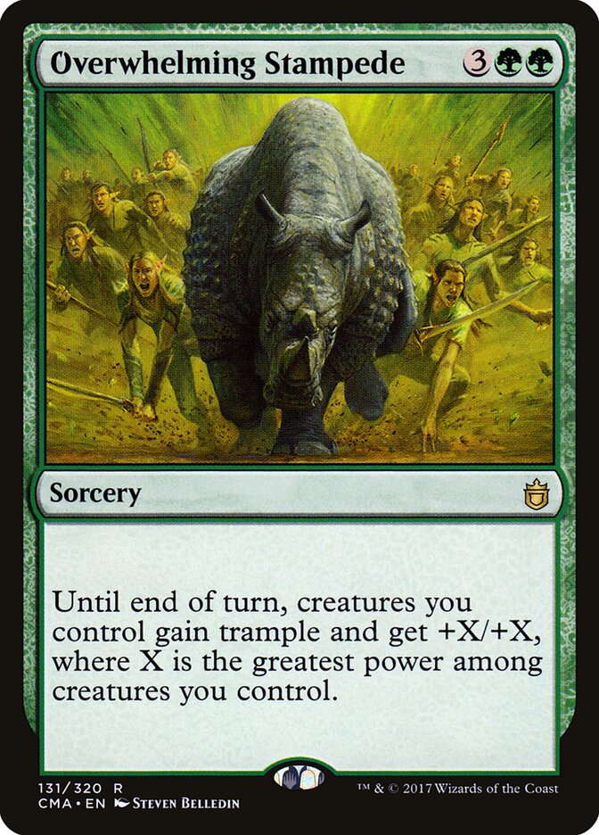 Overwhelming Stampede — Commander Anthology 131/320