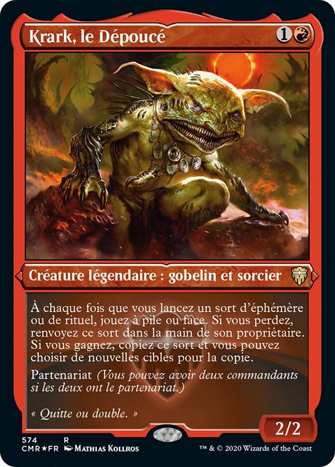Krark, le Dépoucé — Commander Legends 574/718