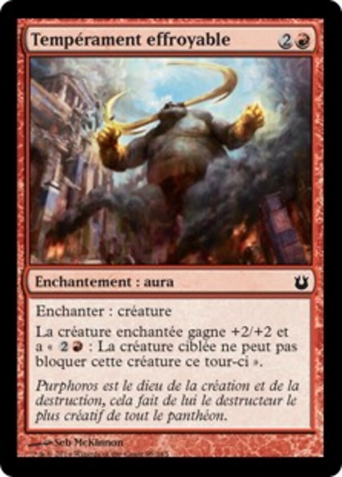 Tempérament effroyable — Born of the Gods 95/165