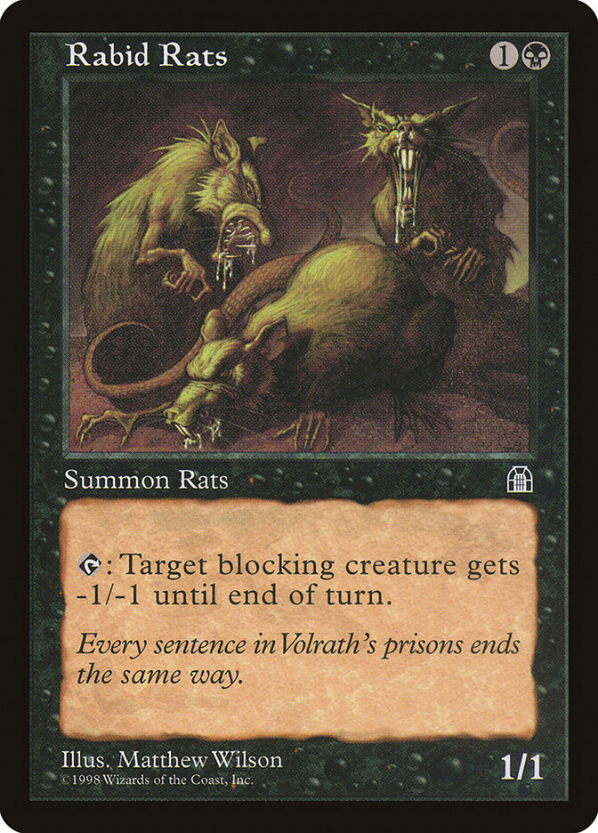 Rabid Rats — Stronghold 67/143