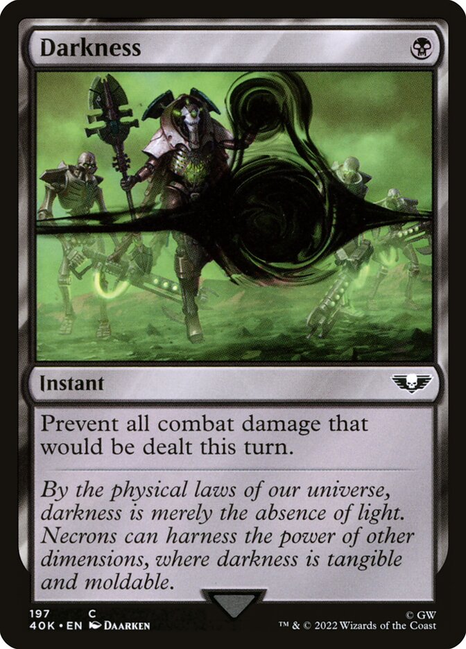 Darkness — Warhammer 40,000 Commander 197/617