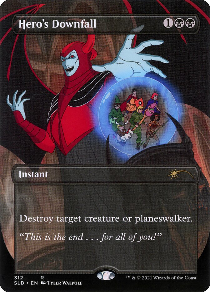 Hero's Downfall — Secret Lair Drop 312/2754