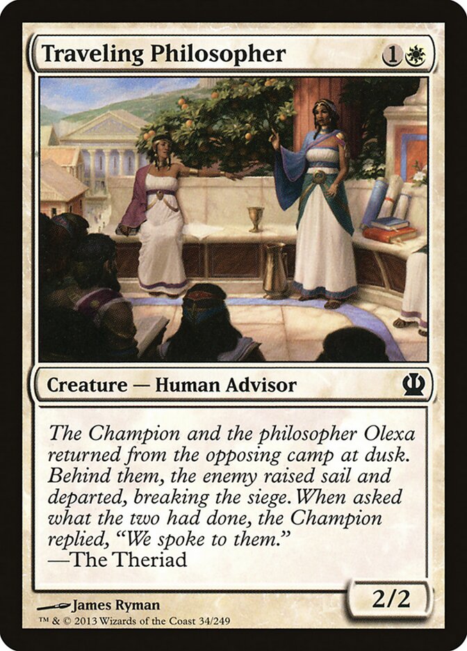 Traveling Philosopher — Theros 34/249
