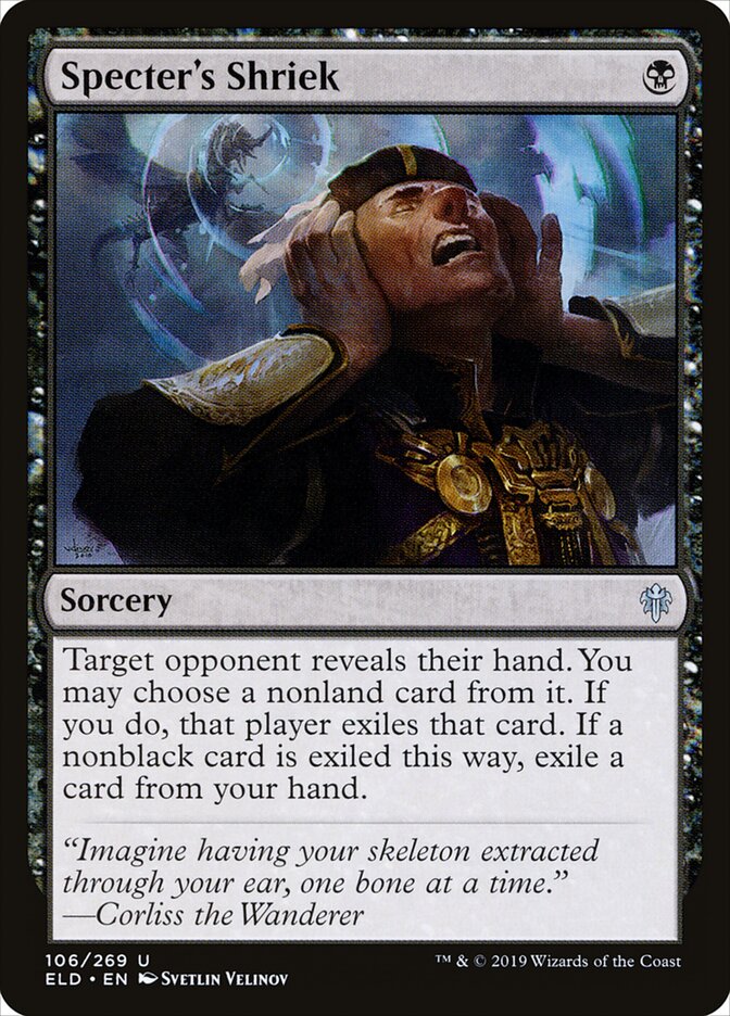 Specter's Shriek — Throne of Eldraine 106/398