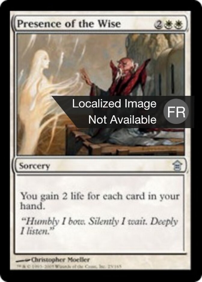 Présence du sage — Saviors of Kamigawa 23/165
