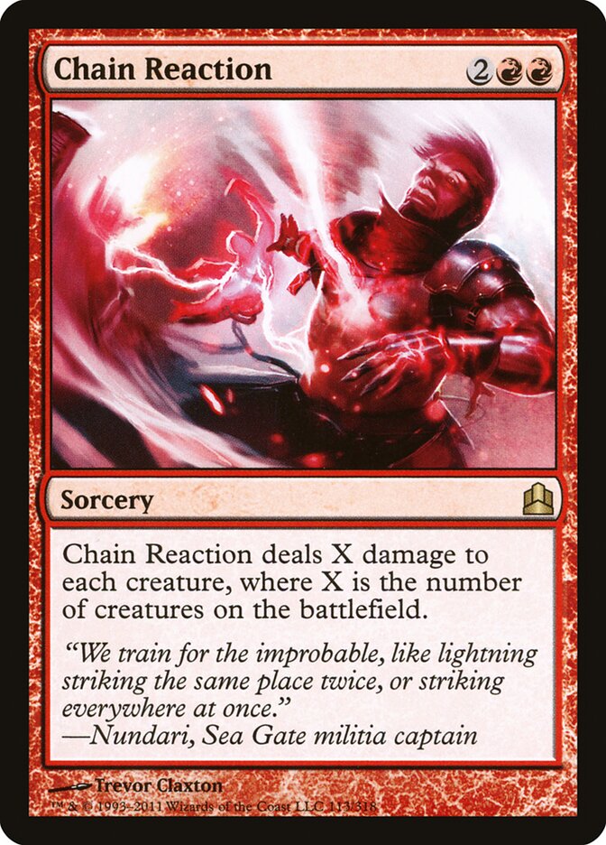 Chain Reaction — Commander 2011 113/318