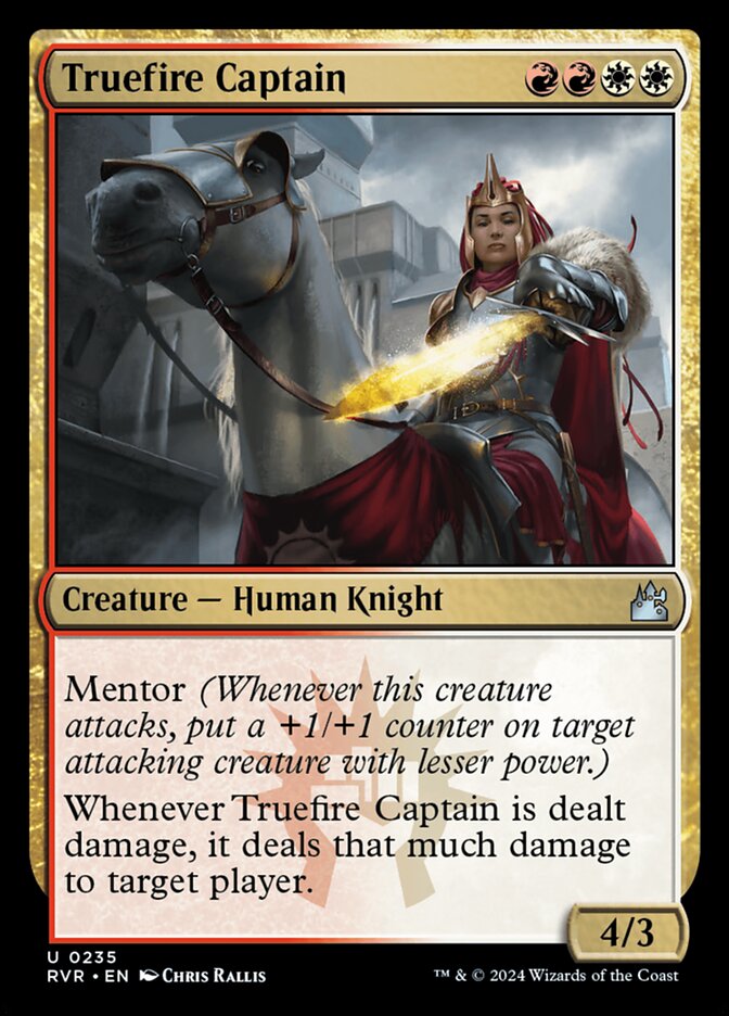 Truefire Captain — Ravnica Remastered 235/531