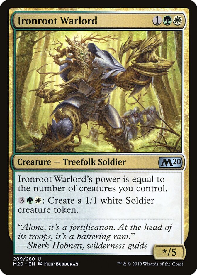 Ironroot Warlord — Core Set 2020 209/345