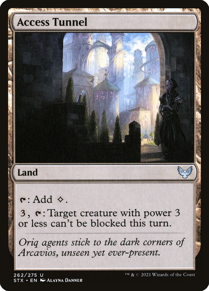 Access Tunnel — Strixhaven: School of Mages 262/393