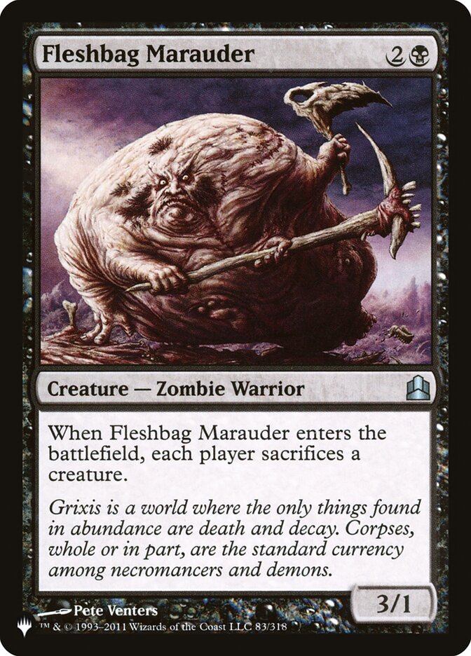 Fleshbag Marauder — The List CMD-83/5581