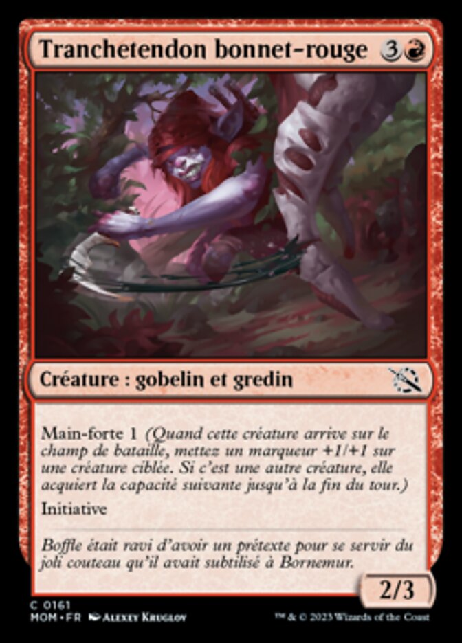Tranchetendon bonnet-rouge — March of the Machine 161/387