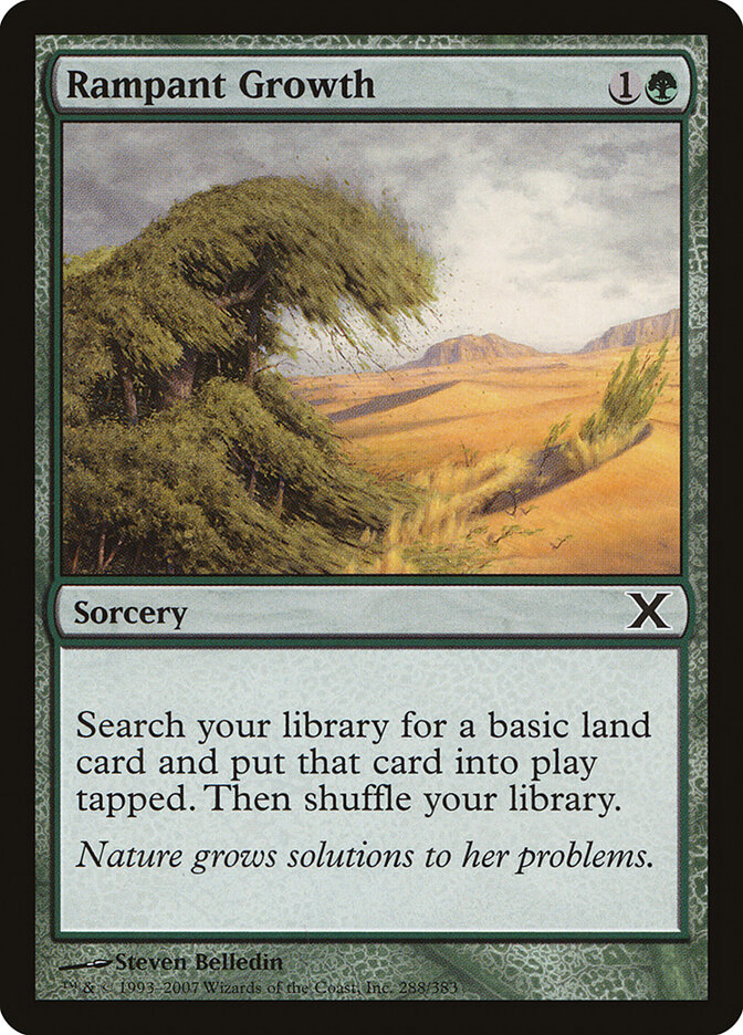 Rampant Growth — Tenth Edition 288/510