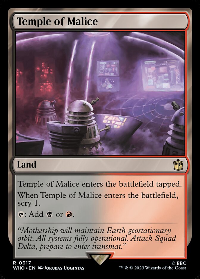Temple of Malice — Doctor Who 317/1178