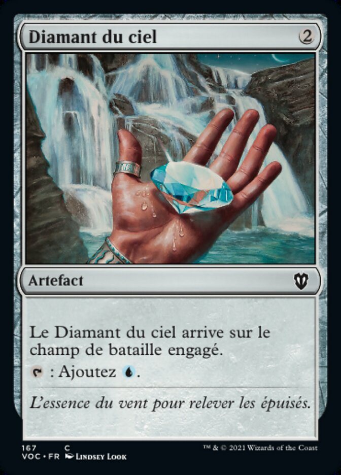 Diamant du ciel — Crimson Vow Commander 167/188