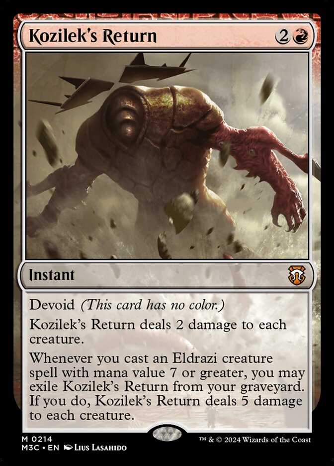 Kozilek's Return — Modern Horizons 3 Commander 214/398