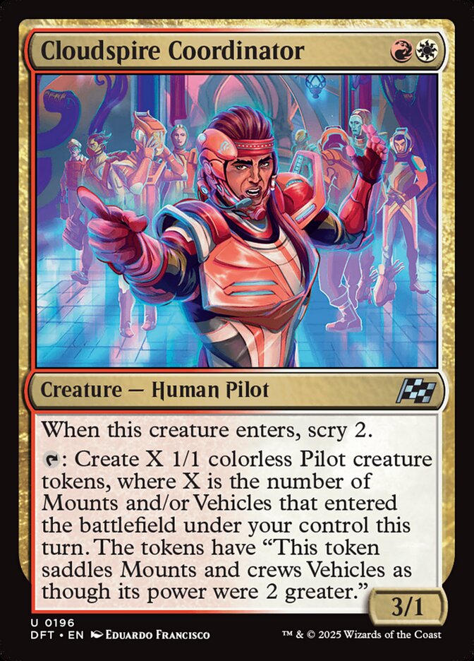 Cloudspire Coordinator — Aetherdrift 196/553