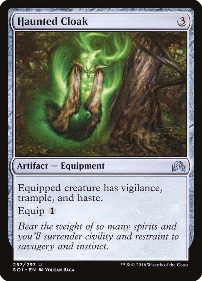 Haunted Cloak — Shadows over Innistrad 257/297