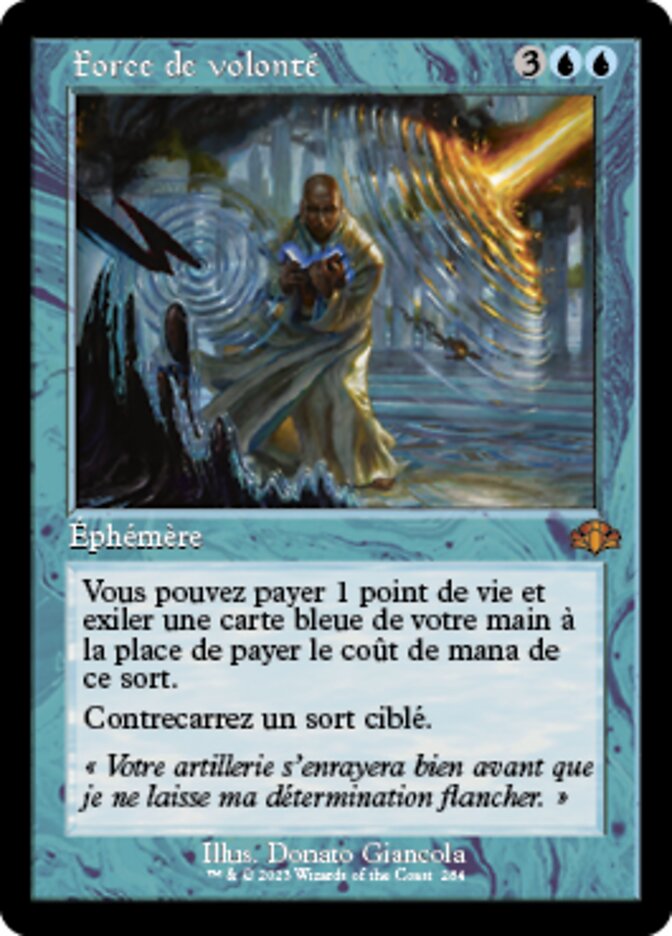 Force de volonté — Dominaria Remastered 284/457