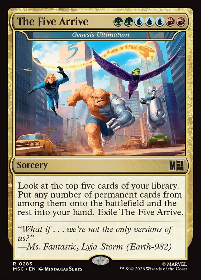 Ultimatum de genèse — Marvel Super Heroes Commander 283/866