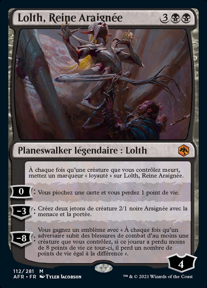 Lolth, Reine Araignée — Adventures in the Forgotten Realms 112/424
