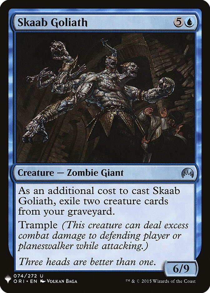 Skaab Goliath — The List ORI-74/5581