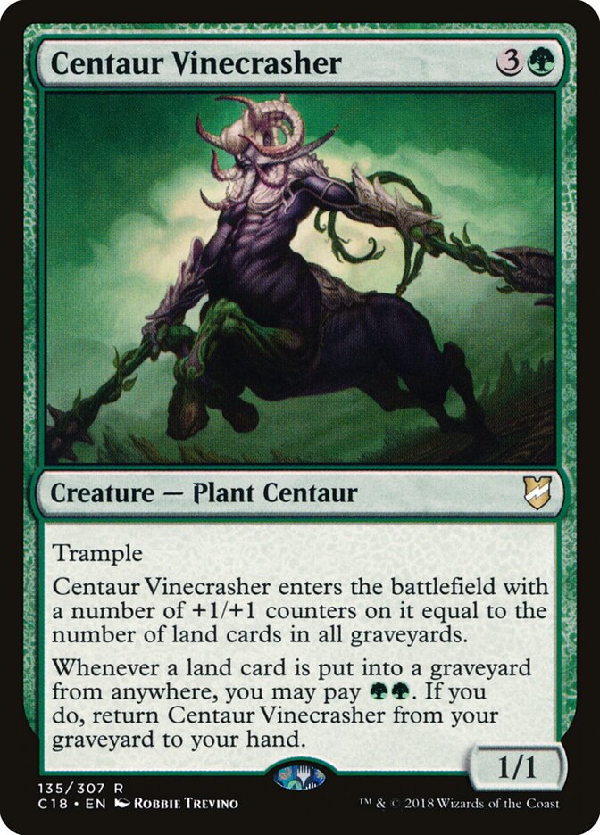 Centaur Vinecrasher — Commander 2018 135/307
