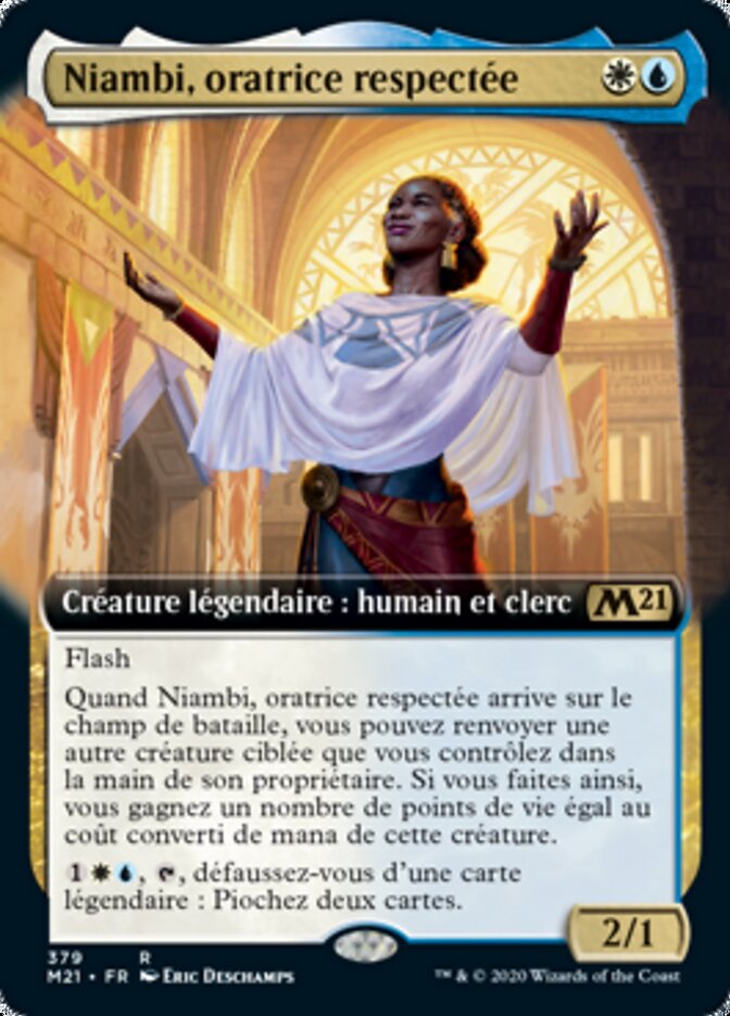 Niambi, oratrice respectée — Core Set 2021 379/397