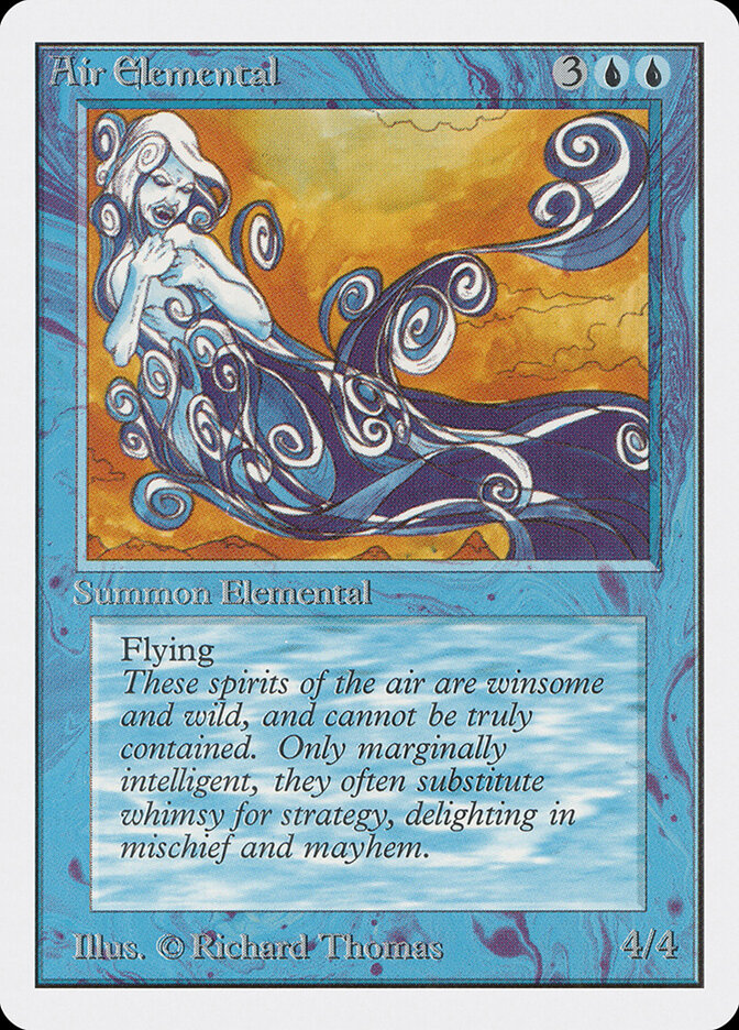 Air Elemental — Unlimited Edition 47/302