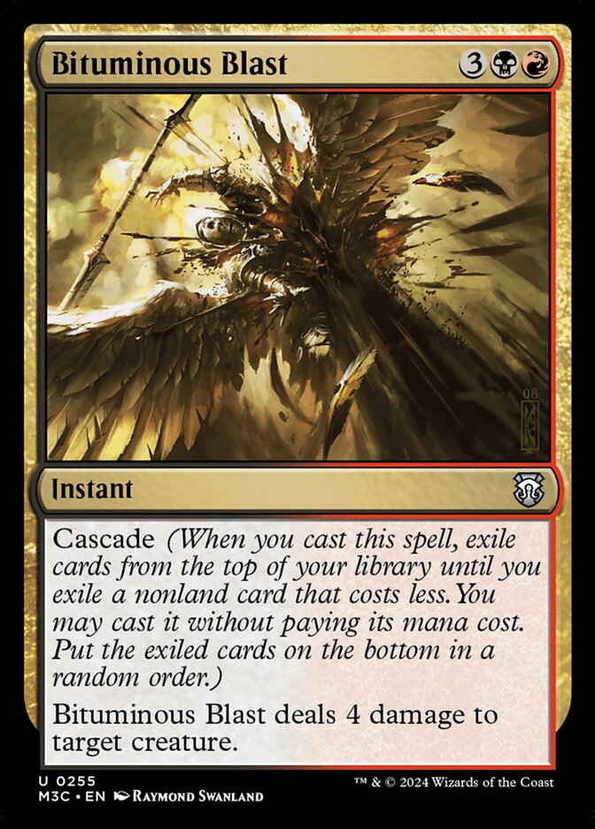 Bituminous Blast — Modern Horizons 3 Commander 255/398
