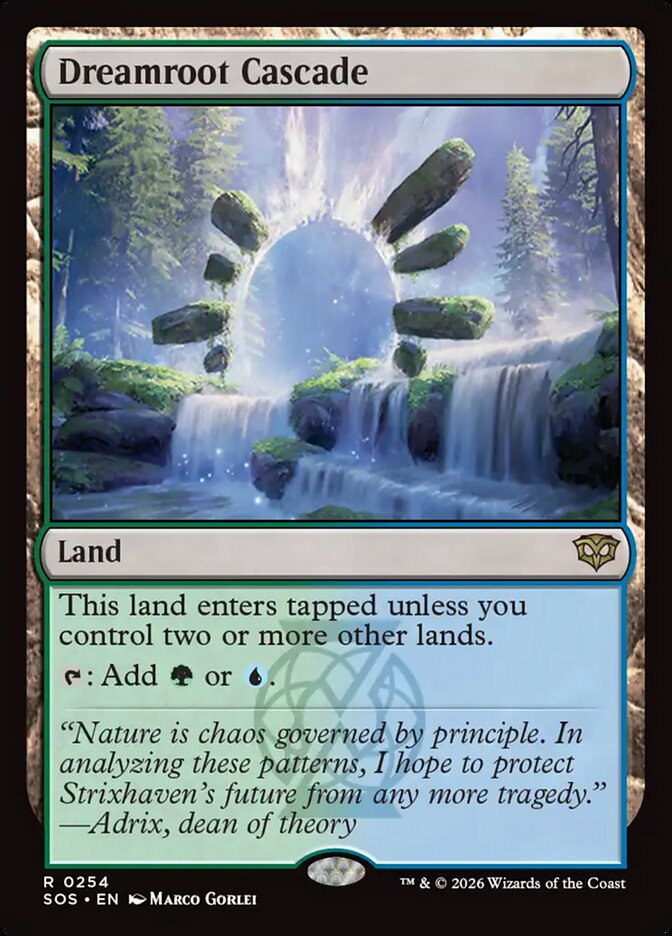 Dreamroot Cascade — Secrets of Strixhaven 254/368