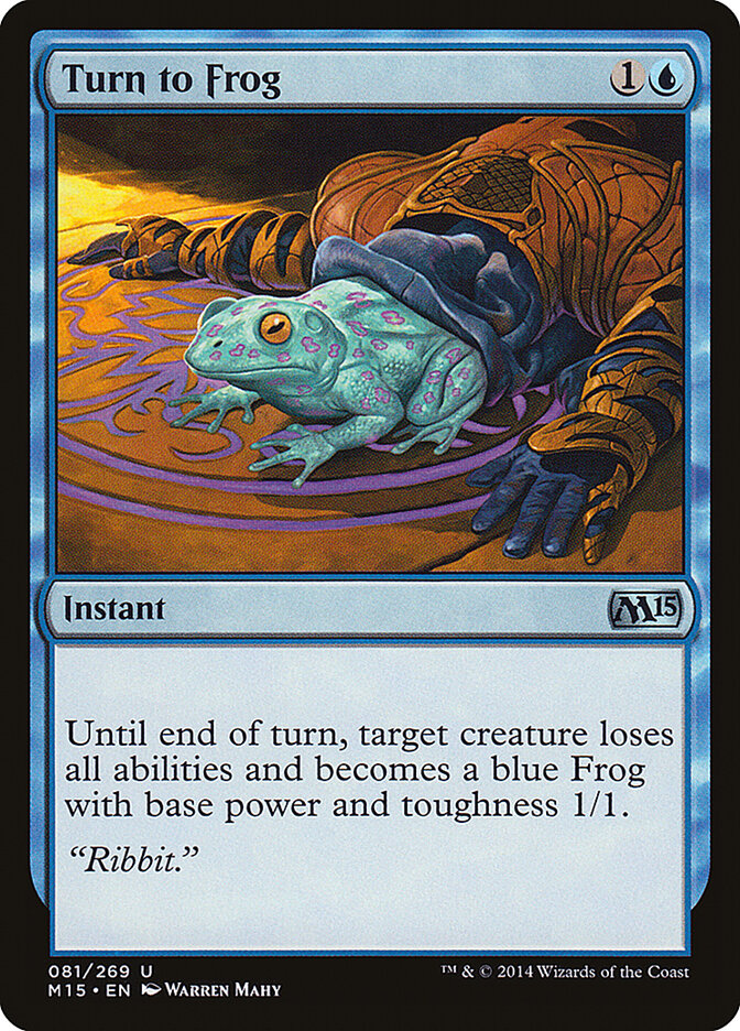 Turn to Frog — Magic 2015 81/284
