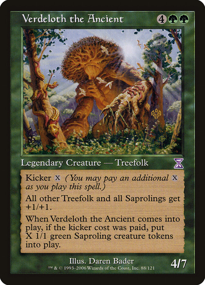 Verdeloth the Ancient — Time Spiral Timeshifted 88/121