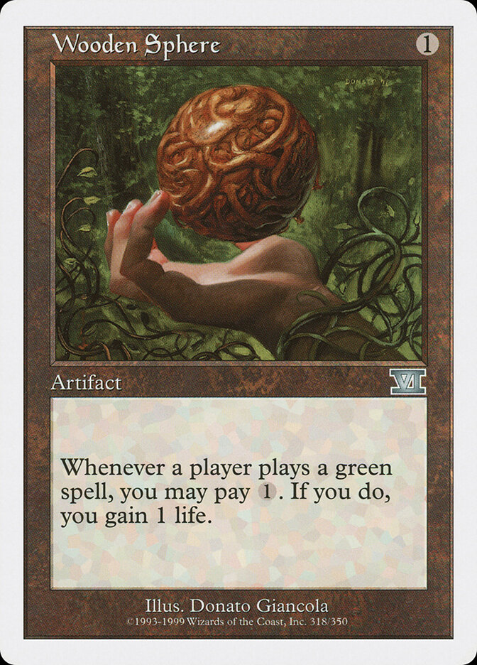 Wooden Sphere — Classic Sixth Edition 318/351