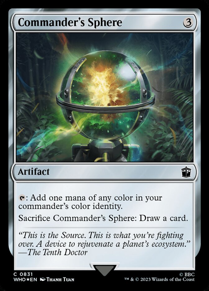 Commander's Sphere — Doctor Who 831/1178