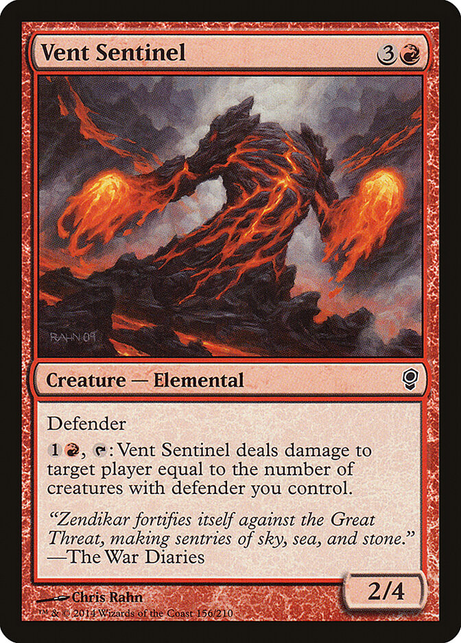 Vent Sentinel — Conspiracy 156/210