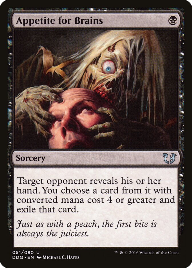 Appetite for Brains — Duel Decks: Blessed vs. Cursed 51/80