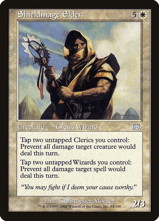 Shieldmage Elder — Onslaught 54/350