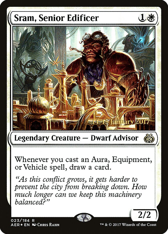 Sram, Senior Edificer — Aether Revolt Promos 23s/65
