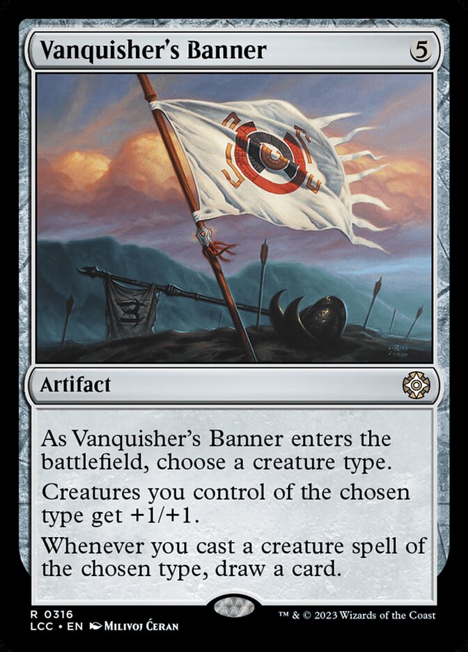 Vanquisher's Banner — The Lost Caverns of Ixalan Commander 316/370