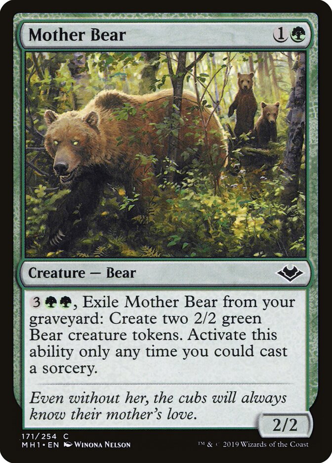Maman ourse — Modern Horizons 171/255