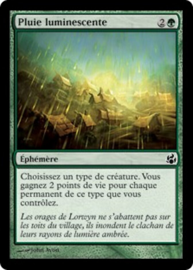 Pluie luminescente — Morningtide 129/150
