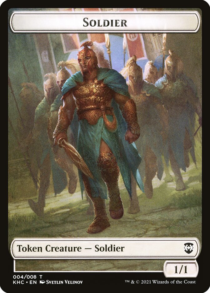 Soldier — Kaldheim Commander Tokens 4/8