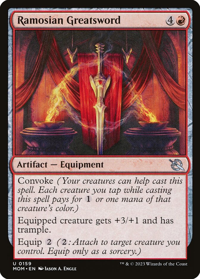 Ramosian Greatsword — March of the Machine 159/387