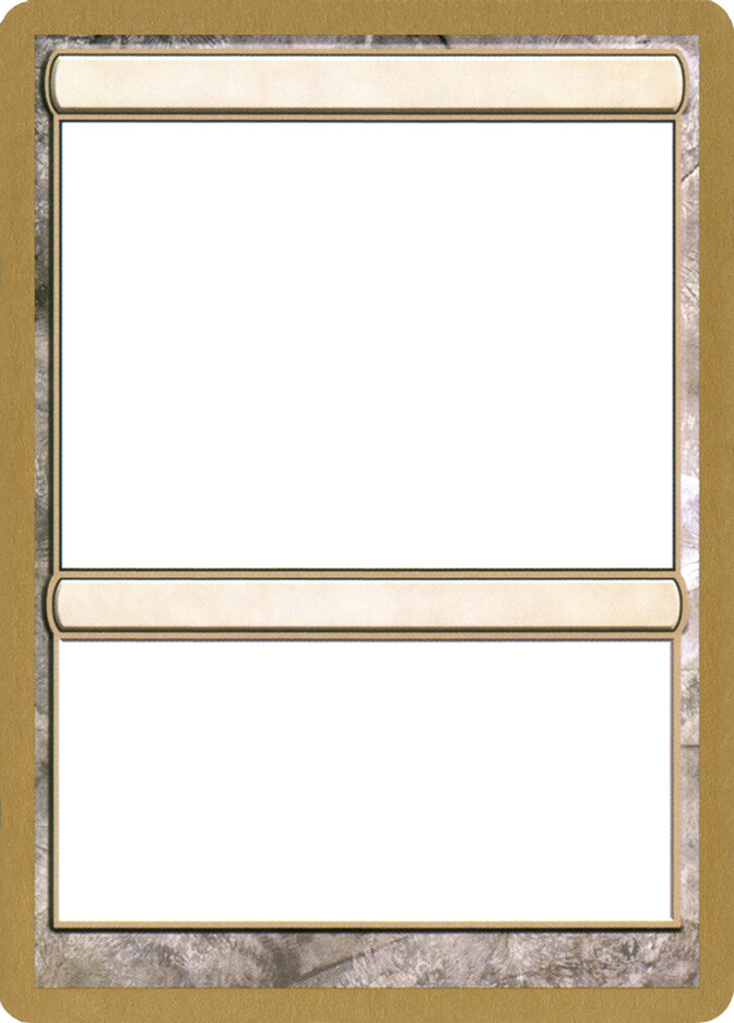 Blank Card — World Championship Decks 2003 00/142