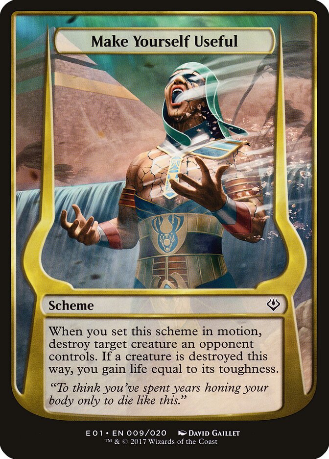 Make Yourself Useful — Archenemy: Nicol Bolas Schemes 9★/20